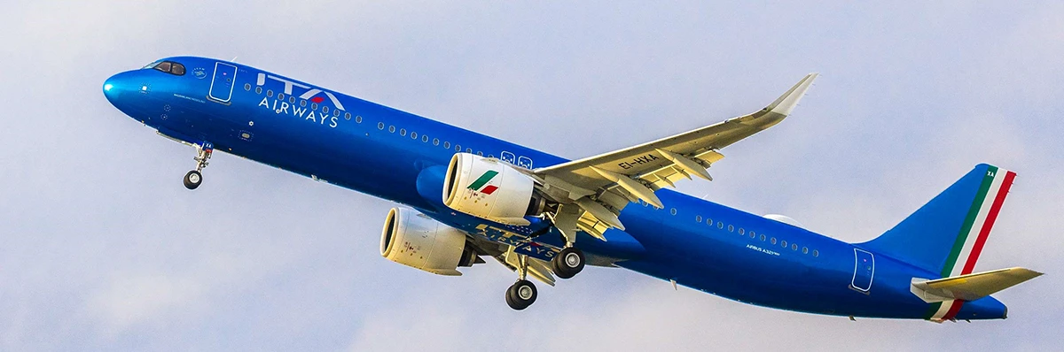 A321neo de ITA Airways.  Airbus SAS 2023 - Bengt Lange